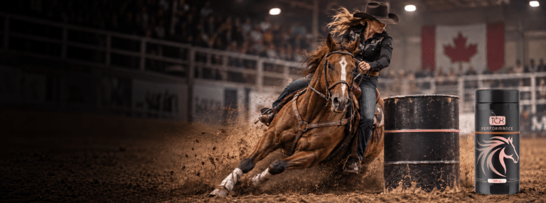 TCX Supplements at the 2026 Canadian Barrel Horse Incentive in Ponoka